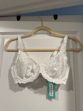 Dorina White Lace Underwire Bra - Elegant Support